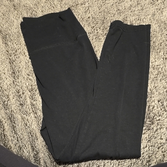 aerie Pants - Aerie Black Active Leggings L